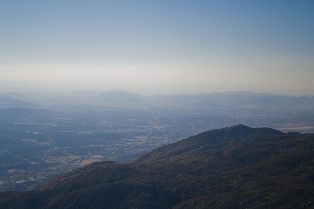 San Jacinto Valley from the Webster Trail - panoramio