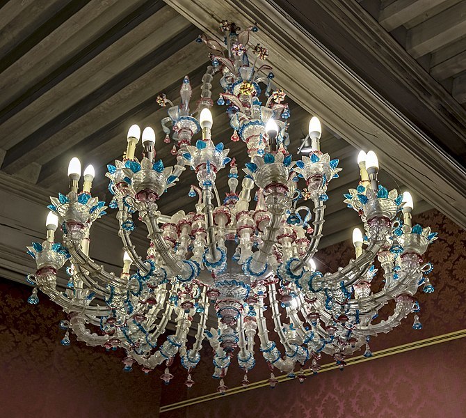 Bemberg Fondation Toulouse - Salle 1 - Lustre Ca'Rezzonico