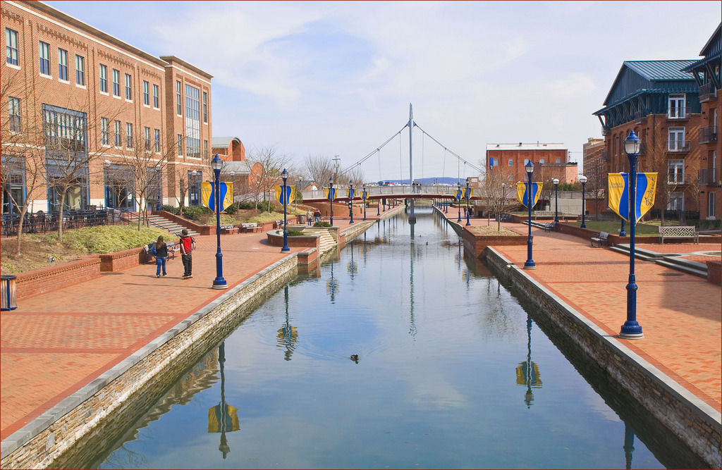 Carroll Creek Park Frederick (MD) March 2011