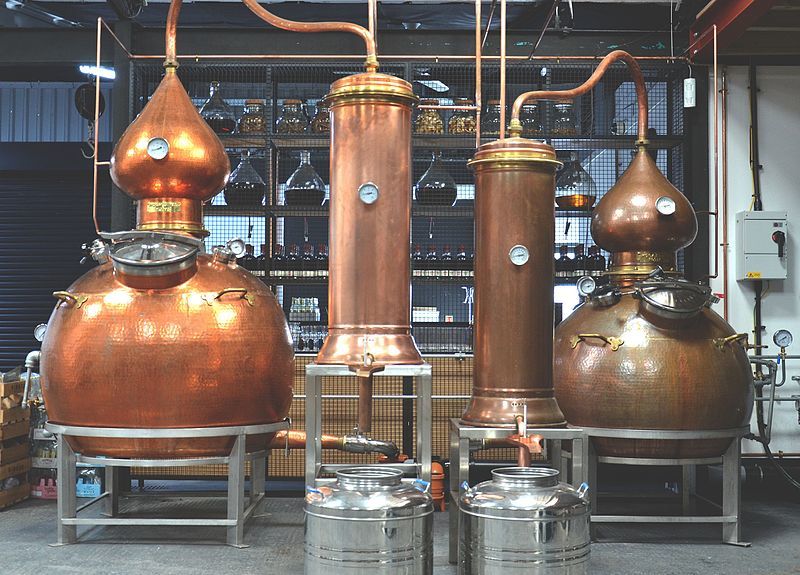 Bimber distillery pot stil
