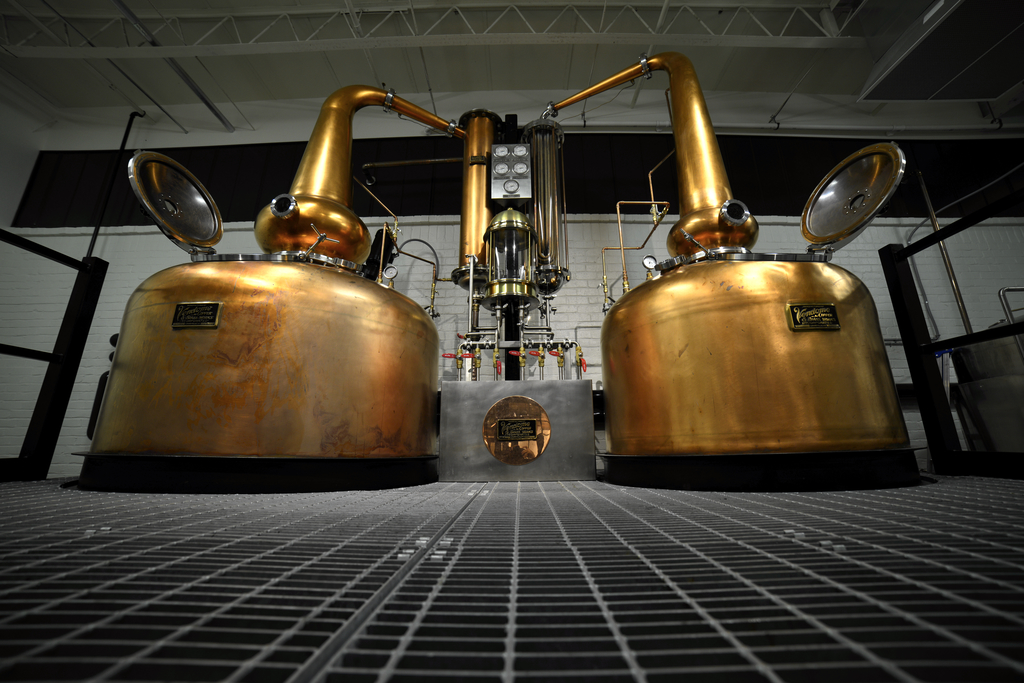 ASW Distillery - Atlanta's hometown whiskey bourbon craft distillery - Chris Avedissian - Stills head on