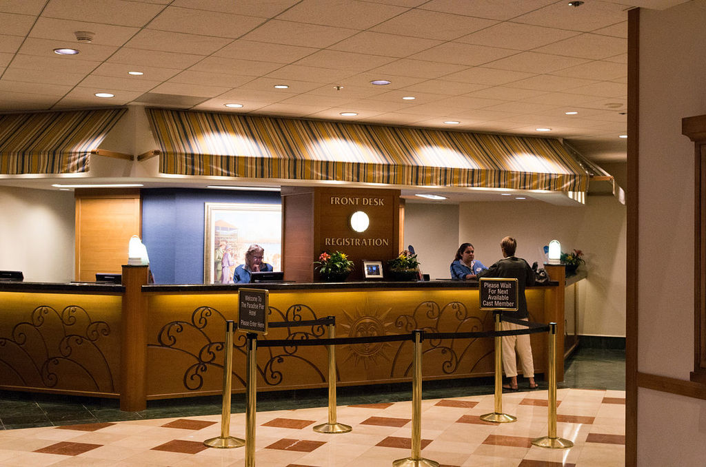 Front Desk, Paradise Pier Hotel