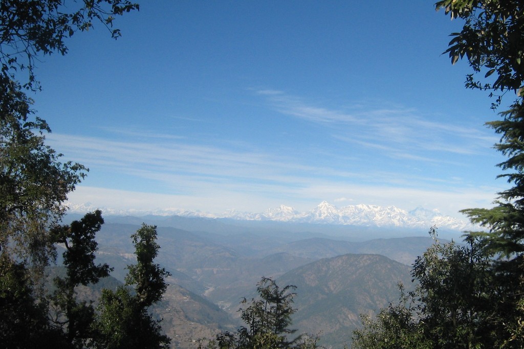 Snow view point
