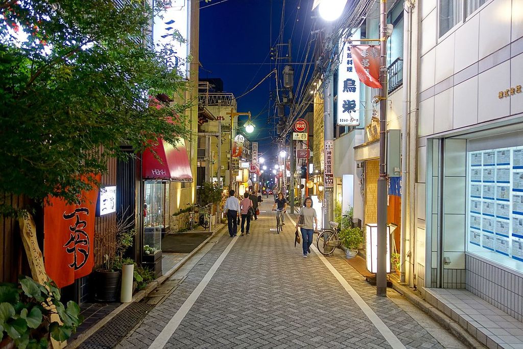 Evening view - Kagurazaka, Tokyo - DSC04481