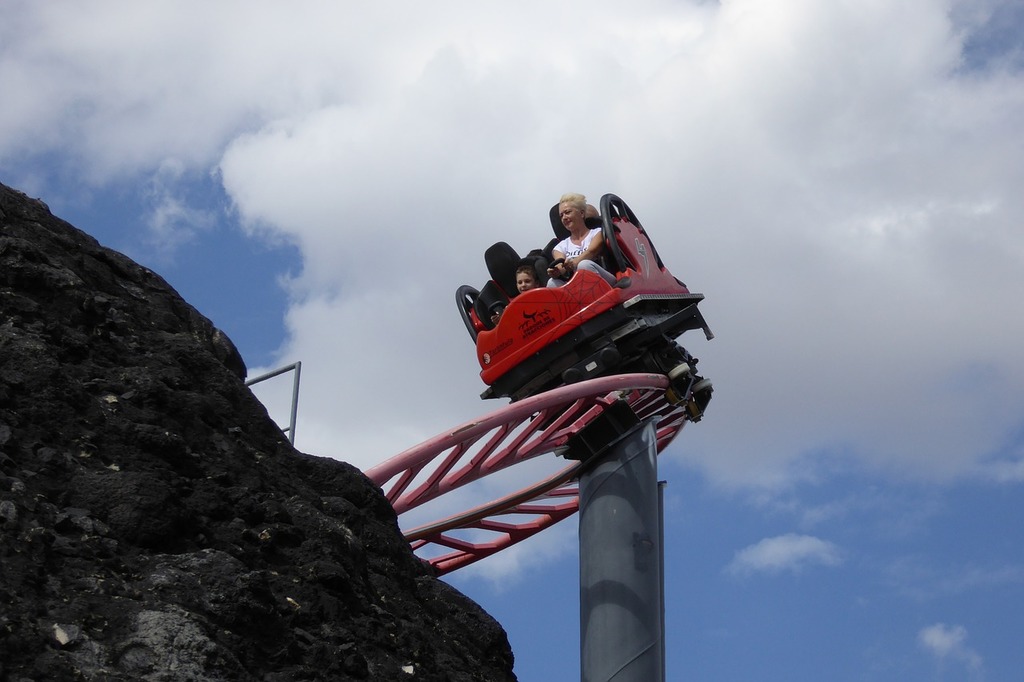 Have fun on the coaster