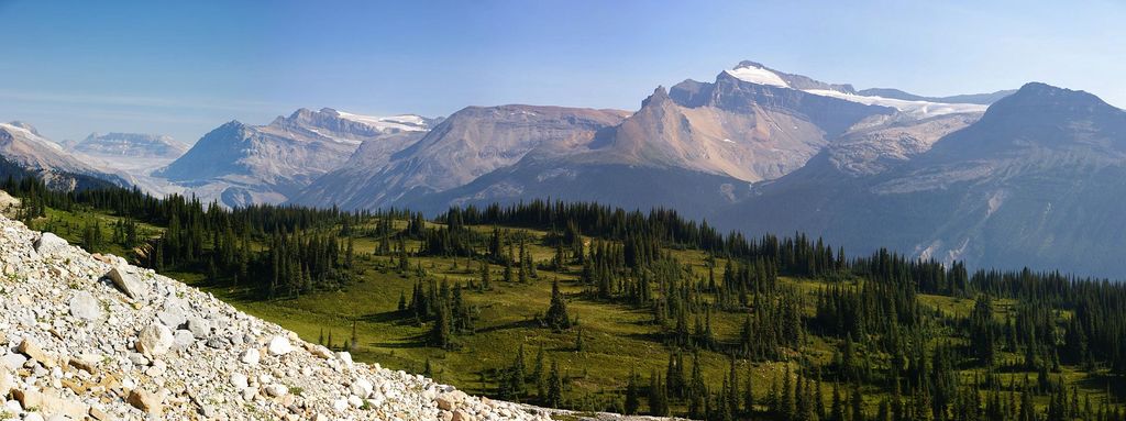Iceline Trail in Yoho National Park