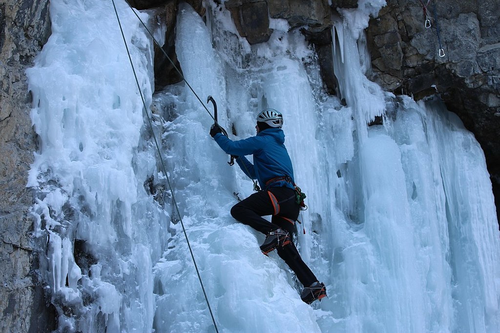 Ice climbing
