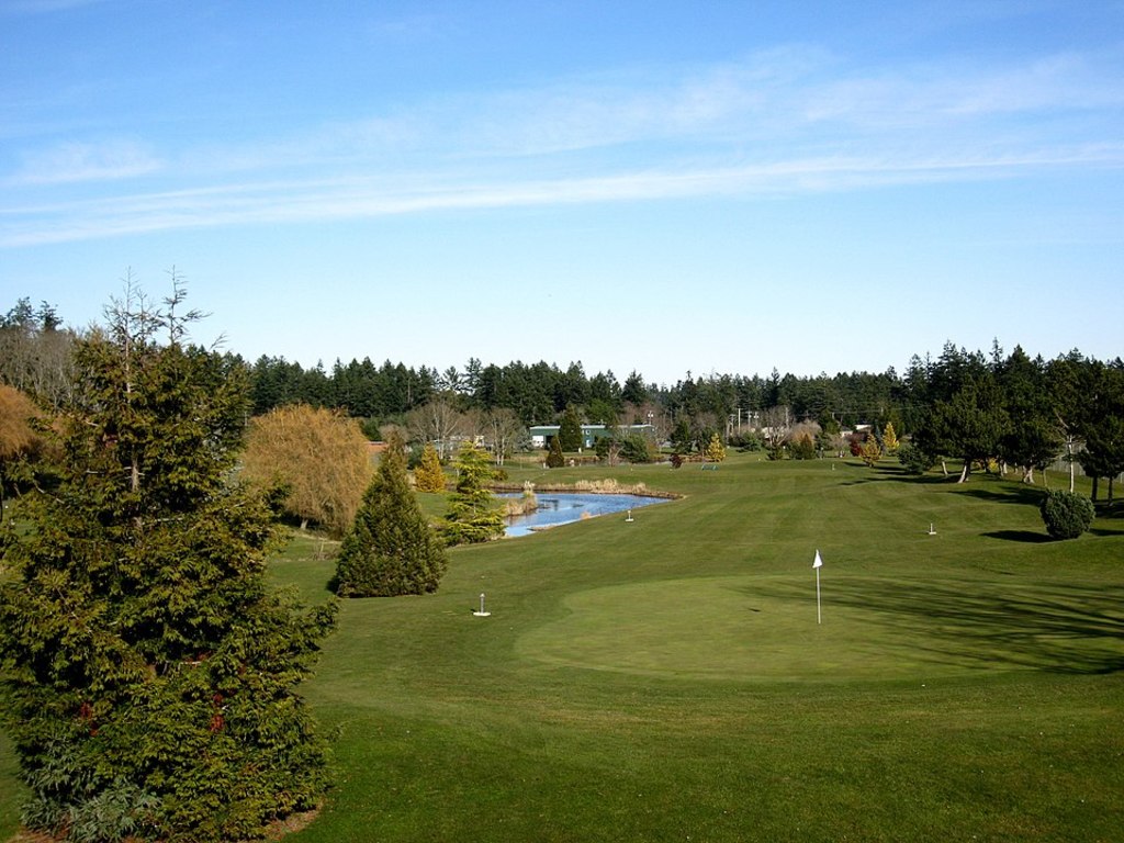 Golf course fairway