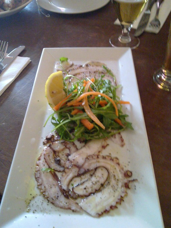 Octopus Carpaccio