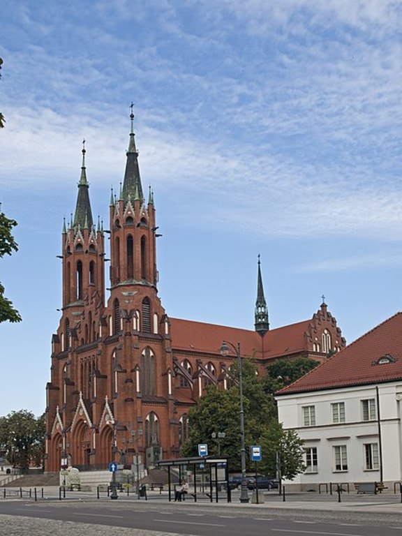 Bialystok cathedral facade