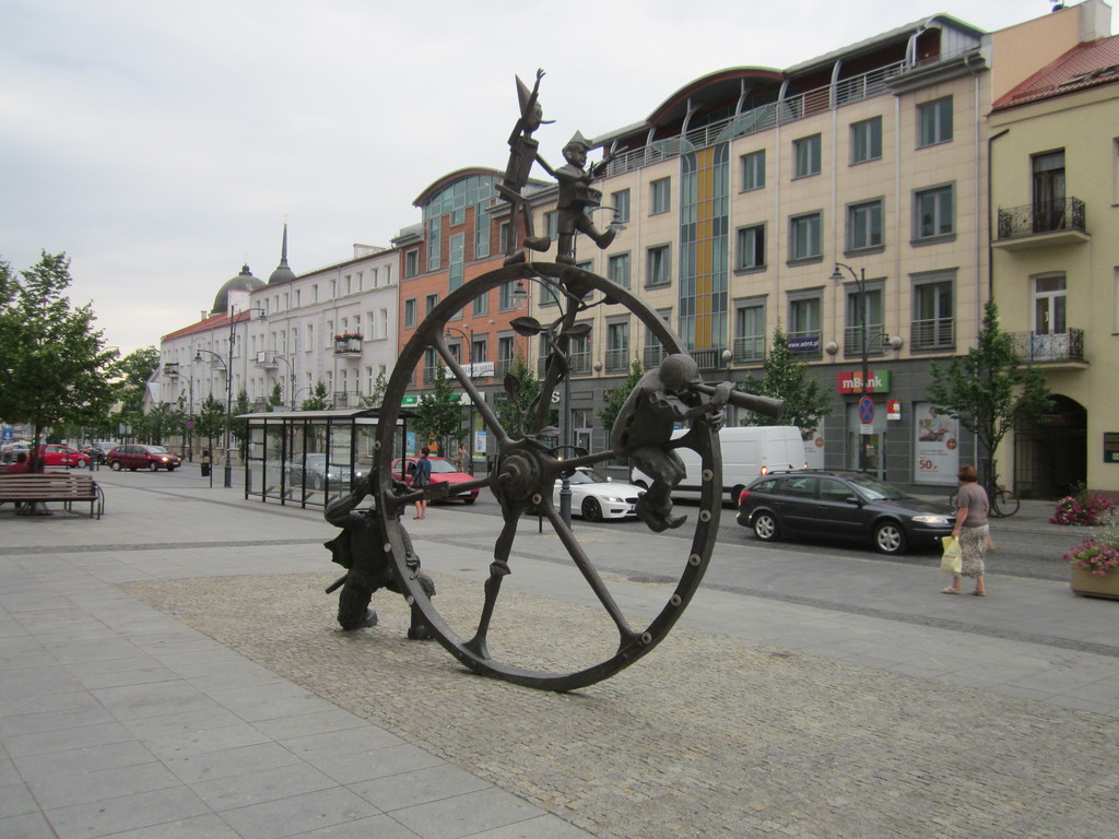 Street sculptures in Białystok