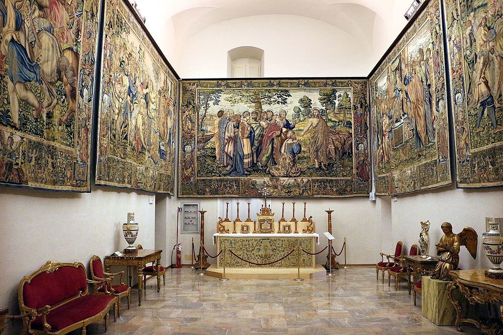 Museo di loreto, sala degli arazzi