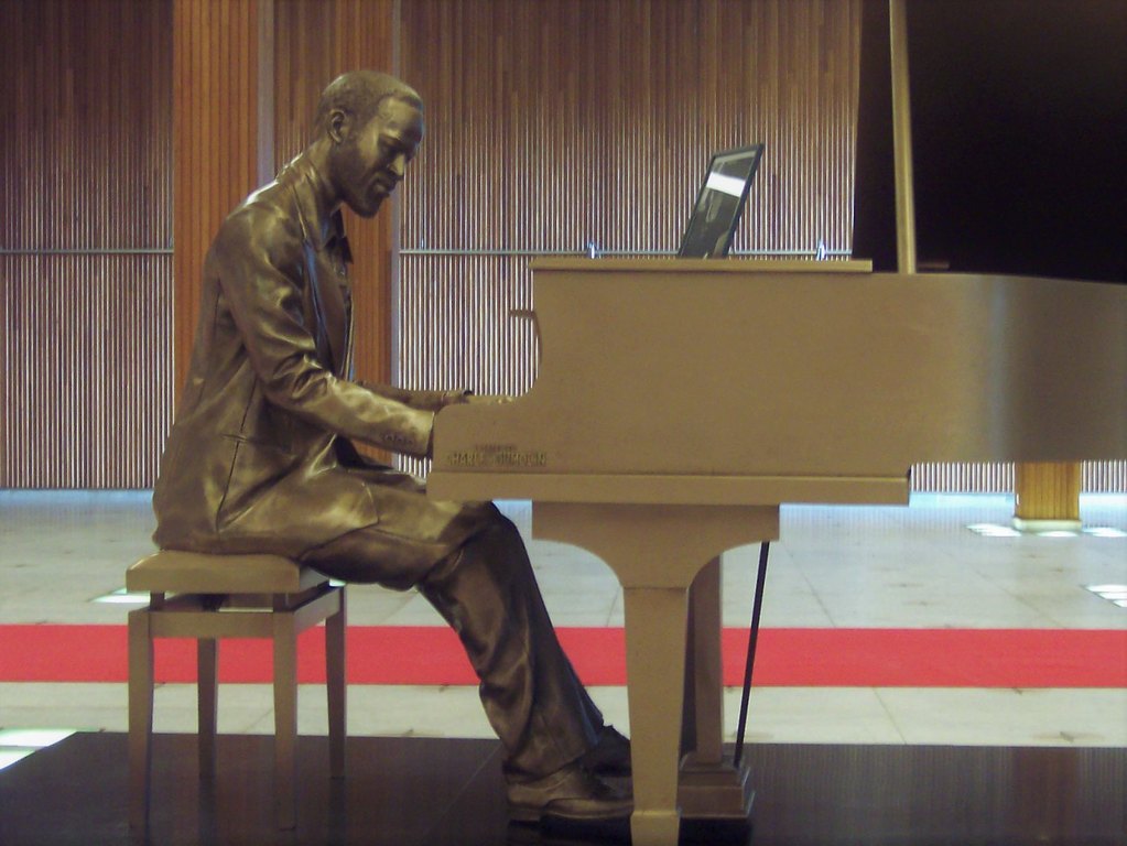 Ostend - statue of former resident Marvin Gaye