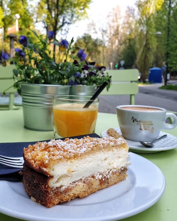 enjoy coffee time at velvet