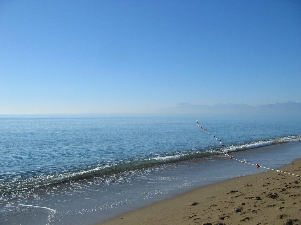 Antalya Beach in Winter