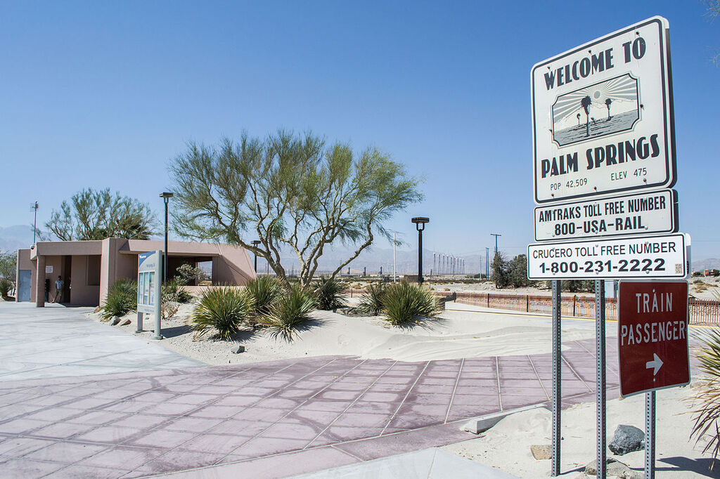 Palm Springs Amtrak Station