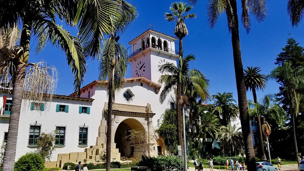 Santa Barbara County Courthouse CA