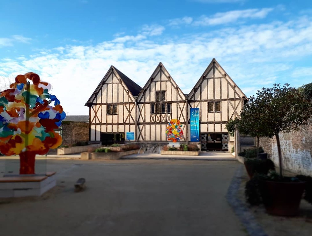 things to do in chartres france | admire stained glass at centre international du vitrail