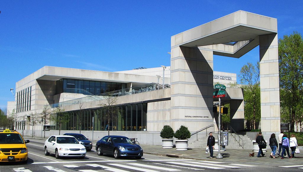 National Constitution Center from southwest