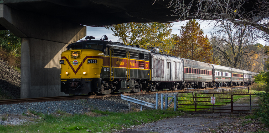 Cuyahoga Valley Scenic Railroad at Rockside Road
