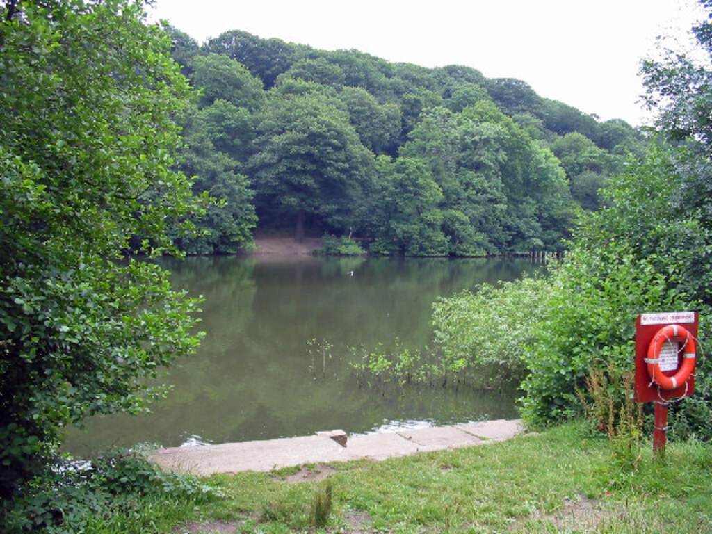 Waterloo Lake, Roundhay Park, Leeds.