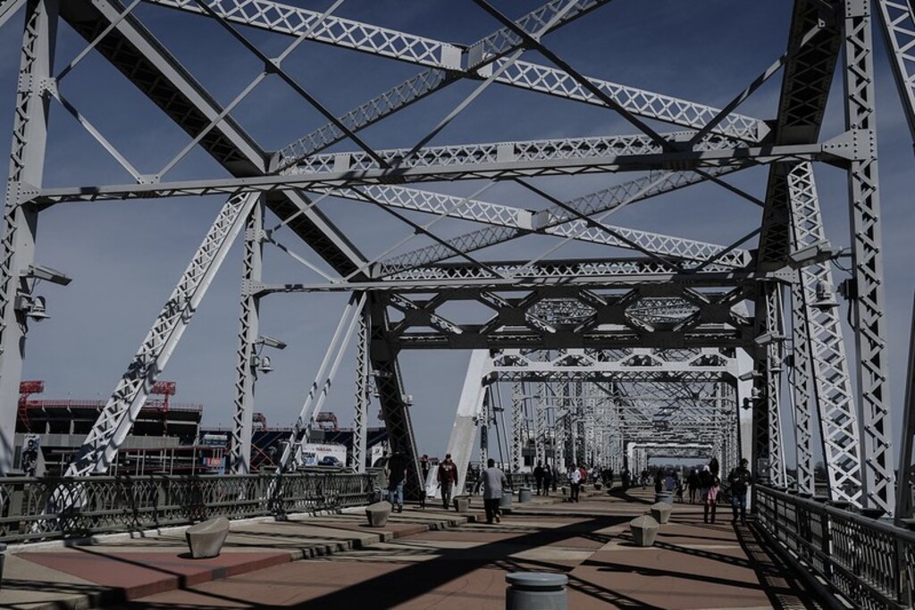 John Seigenthaler Pedestrian Bridge, Nashville 3/10/19