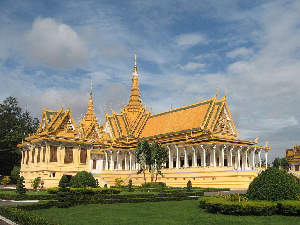 Throne Hall, Royal Palace, Phnom Penh, Cambodia