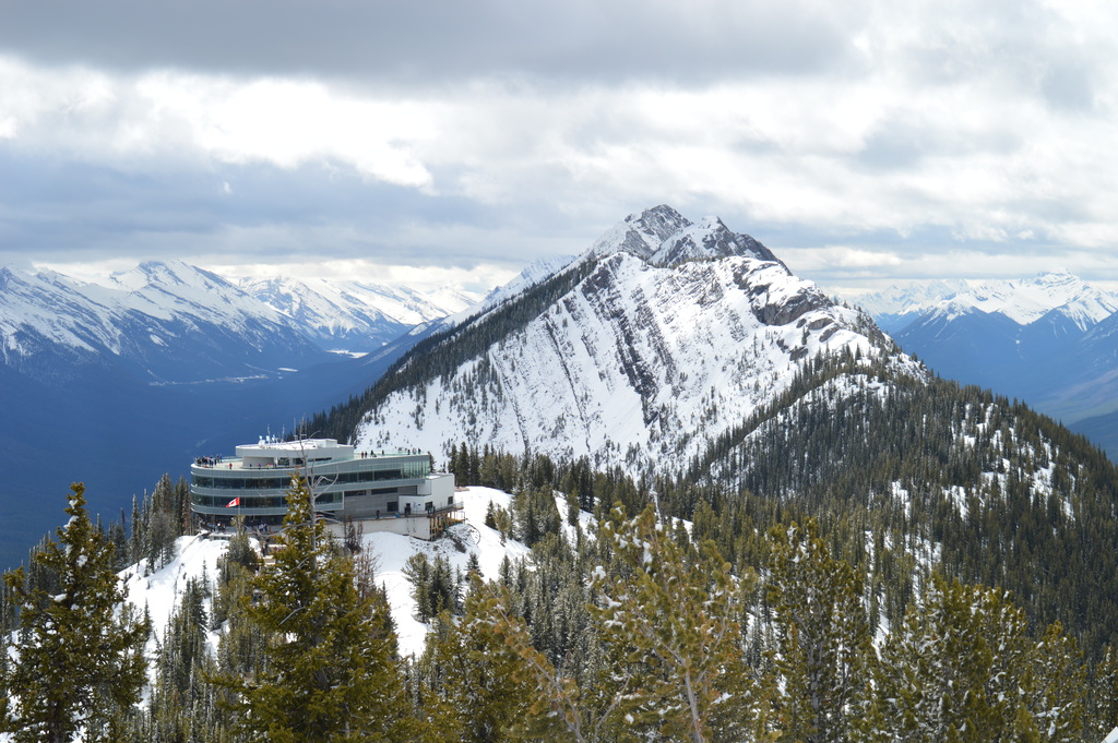 Top of Sulphur Mountain, Banff National Park, May 2017