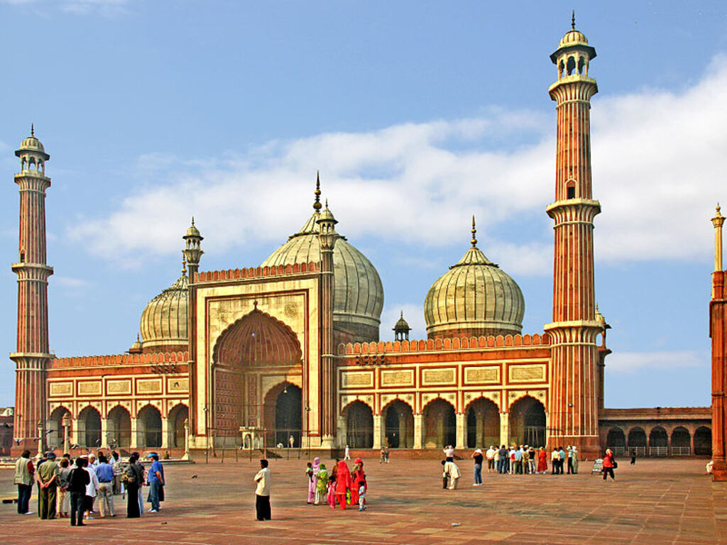 Jama Masjid, Delhi, morning view