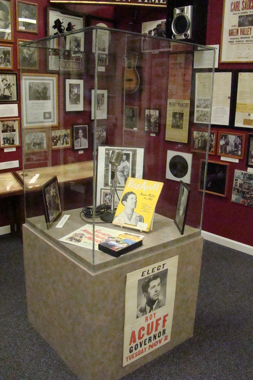 Mountain Music Museum Display RoyAcuff exhibit