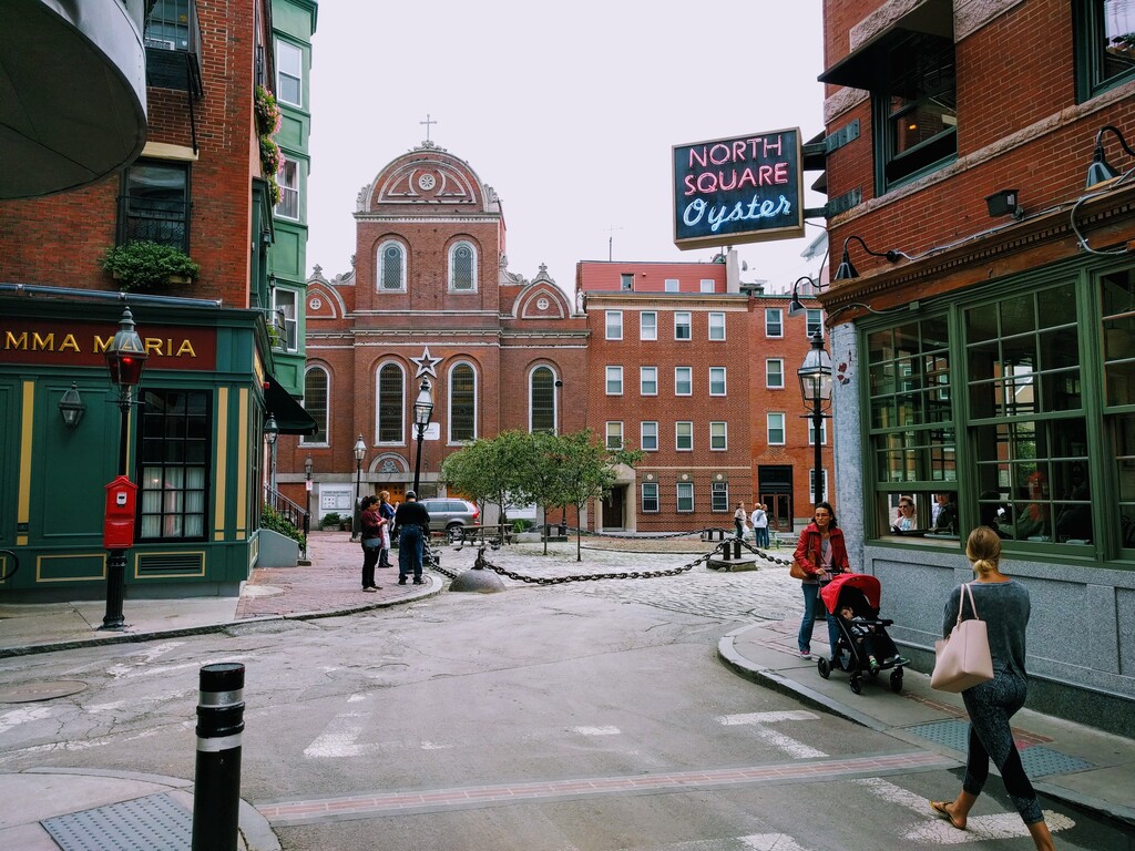 North Square in Boston's North End