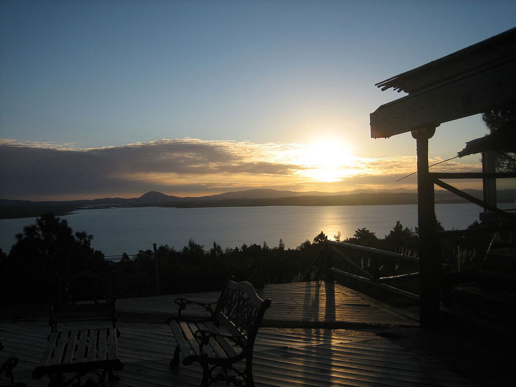 Atardecer laguna del sauce