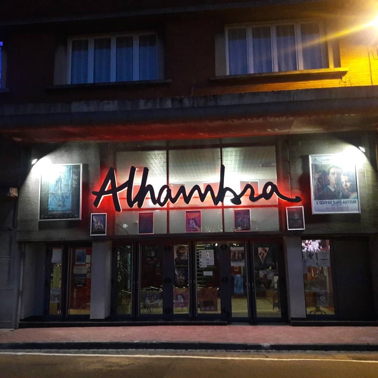 watch a movie at alhambra
