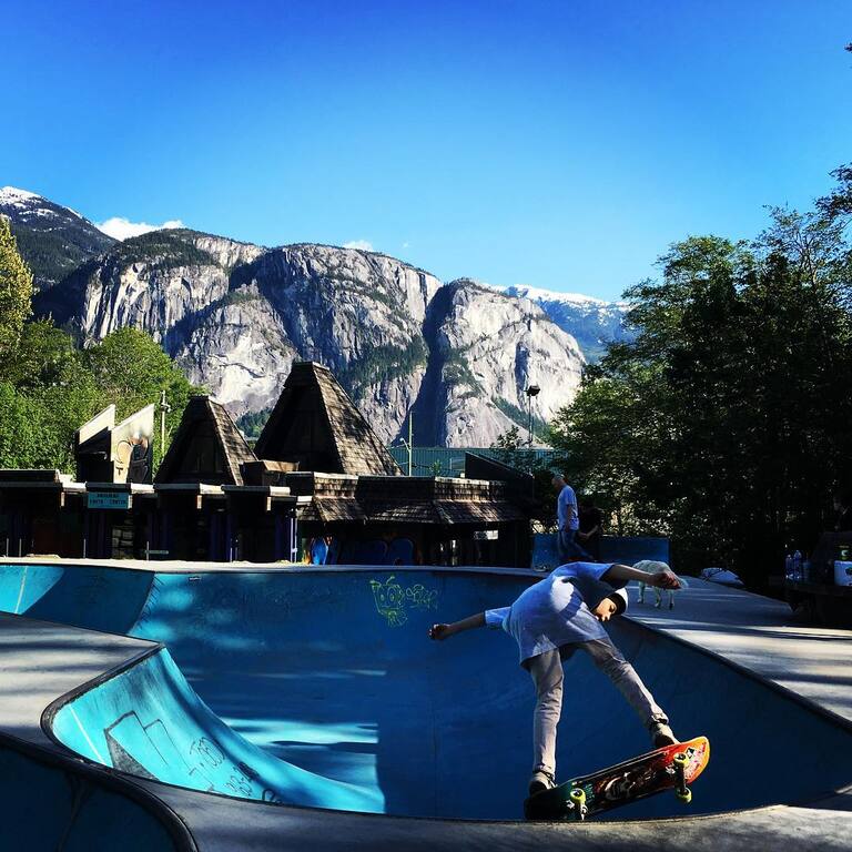 have fun at squamish skatepark