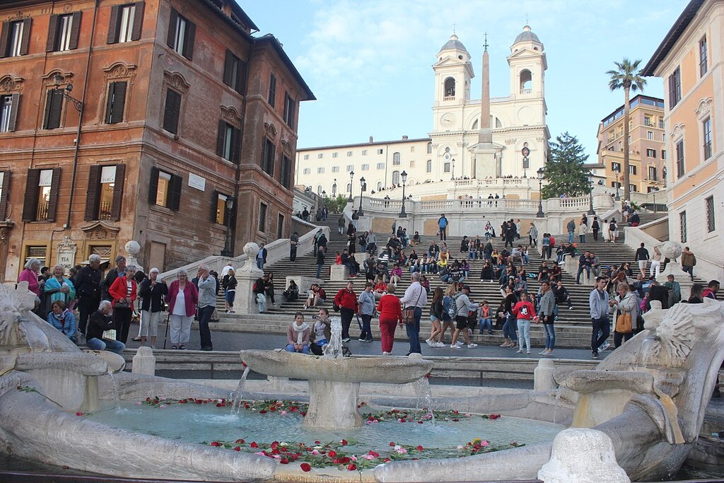 Piazza di Spagna in 2018.02