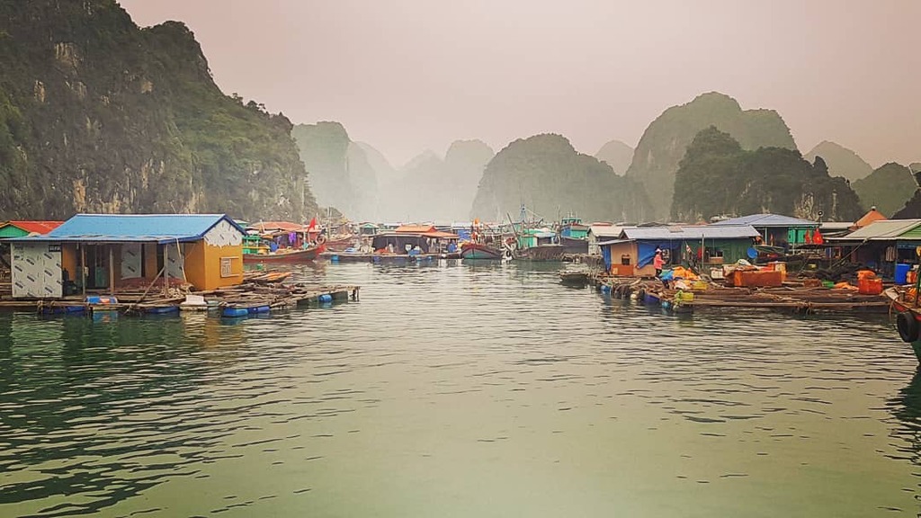 things to do in halong bay | discover the iconic cua van floating village