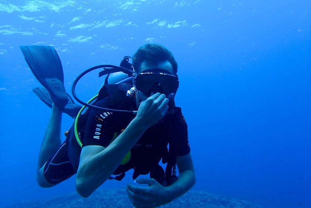 Scuba diving