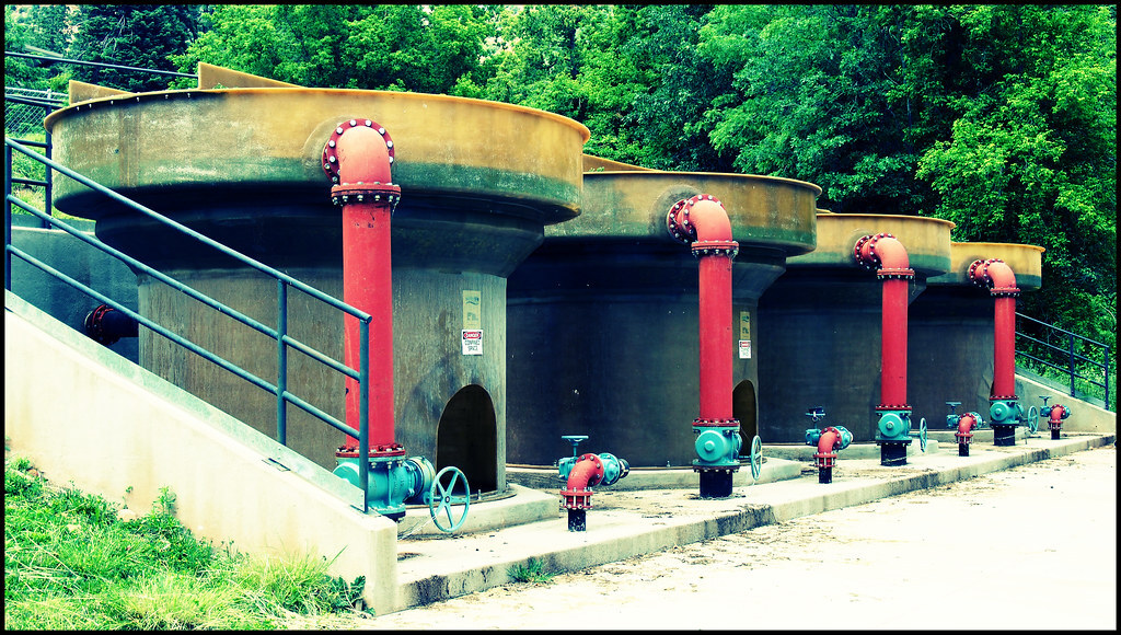 Tonto Creek Fish Hatchery Filter Pumps
