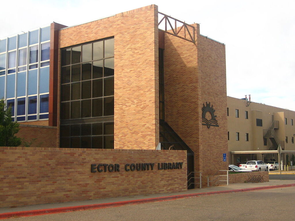 Ector County Library in Odessa, TX Picture 1830