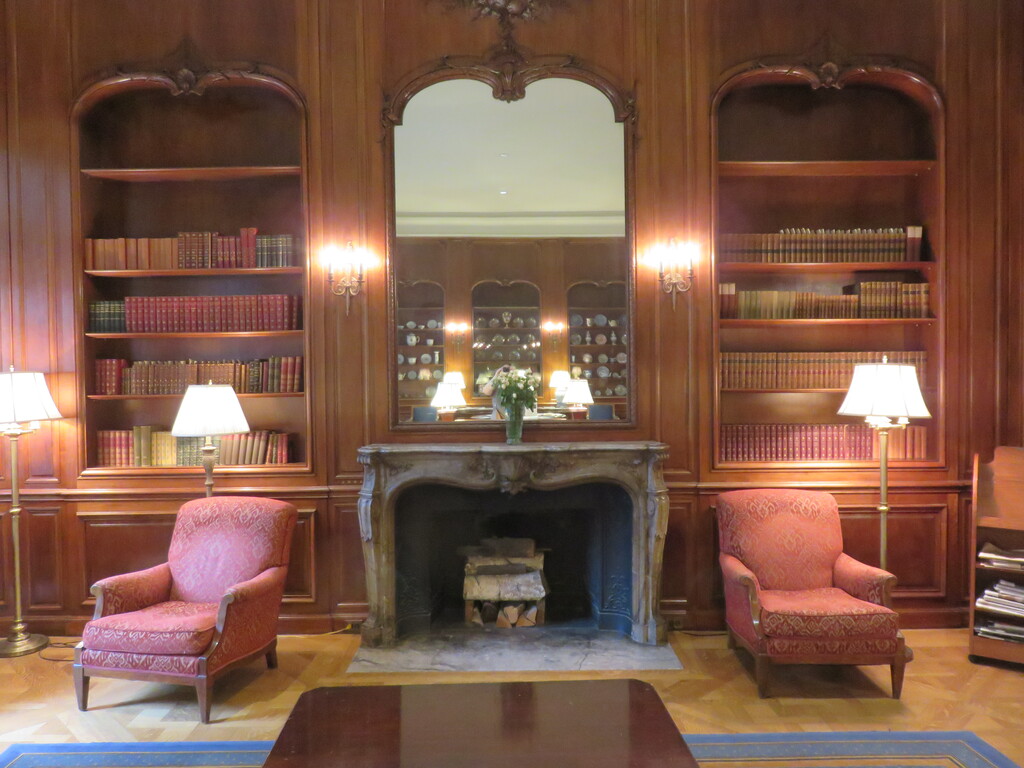 The New York Society Library - members' reading room