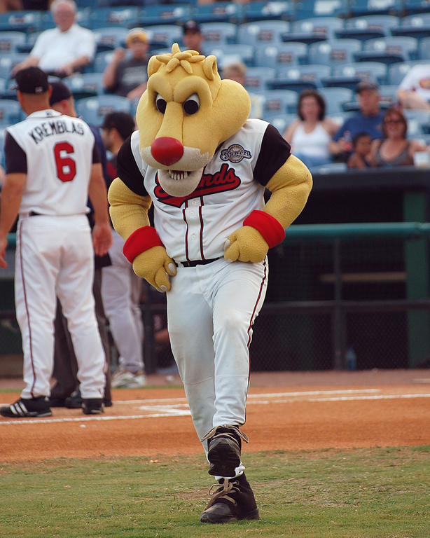 Nashville Sounds Mascot Ozzie