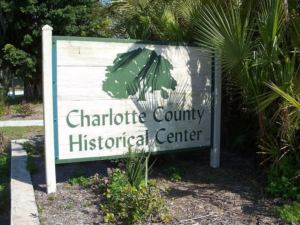 Port Charlotte FL Historical Center sign01