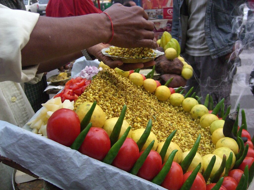 Street food, Connaught Place, New Delhi