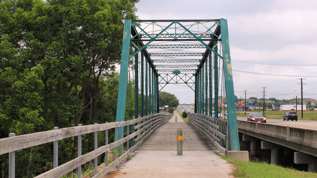 Pepper Creek Hike and Bike Trail Bridge