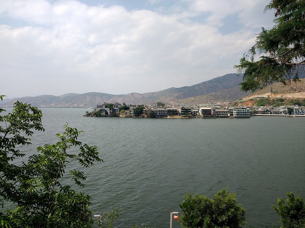 Yuji Island in Erhai Lake, Dali