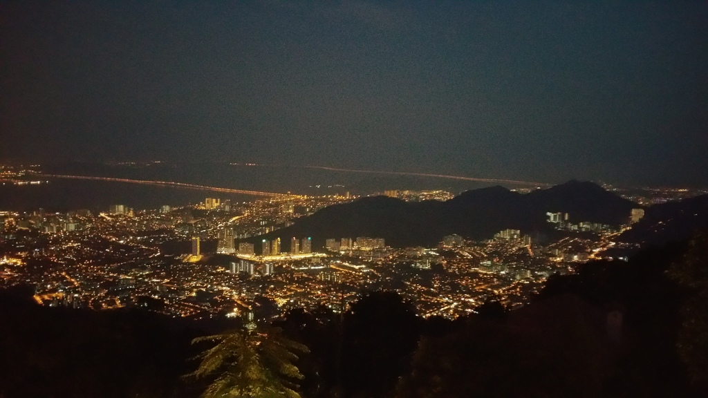 soak in the beautiful views of penang at night