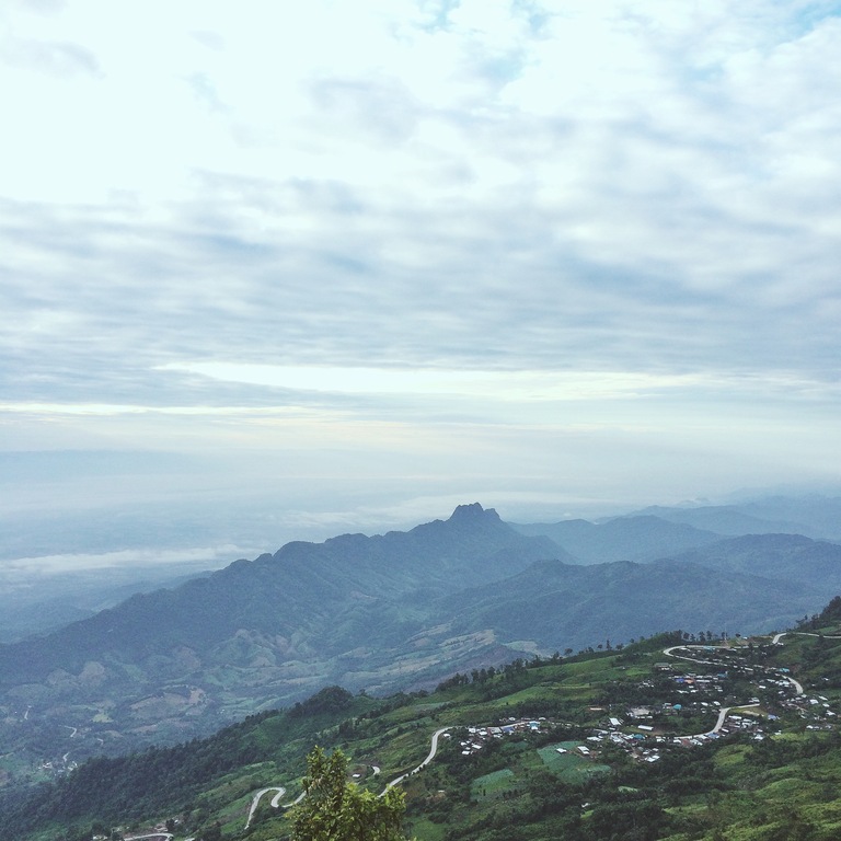 Early morning at Phu Hin Rong Kla National PArk