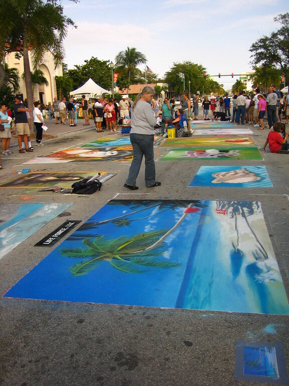 Lake Worth Street Painting Festival 2009