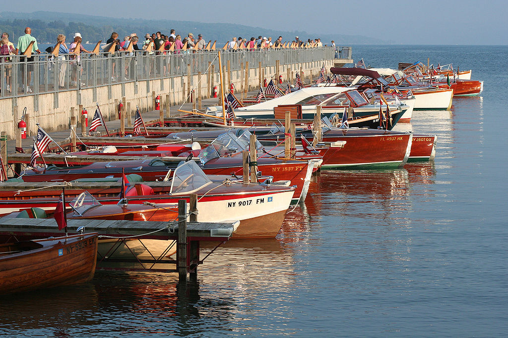 Wooden boats Skaneateles 2007