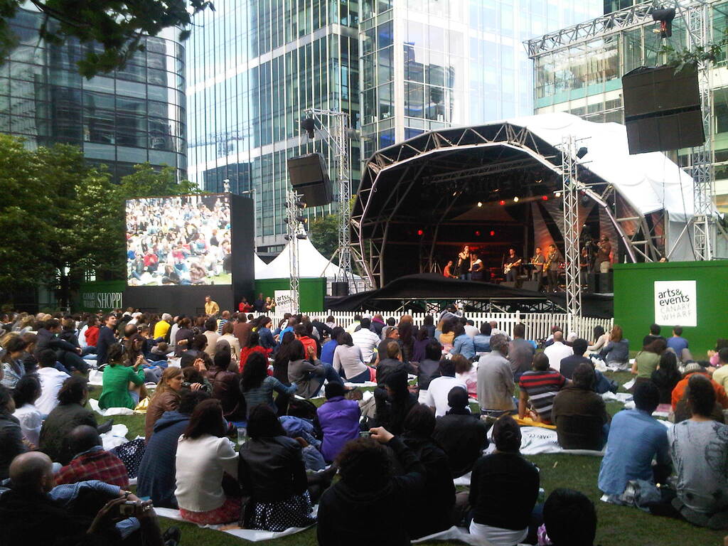 Canary wharf jazz festival